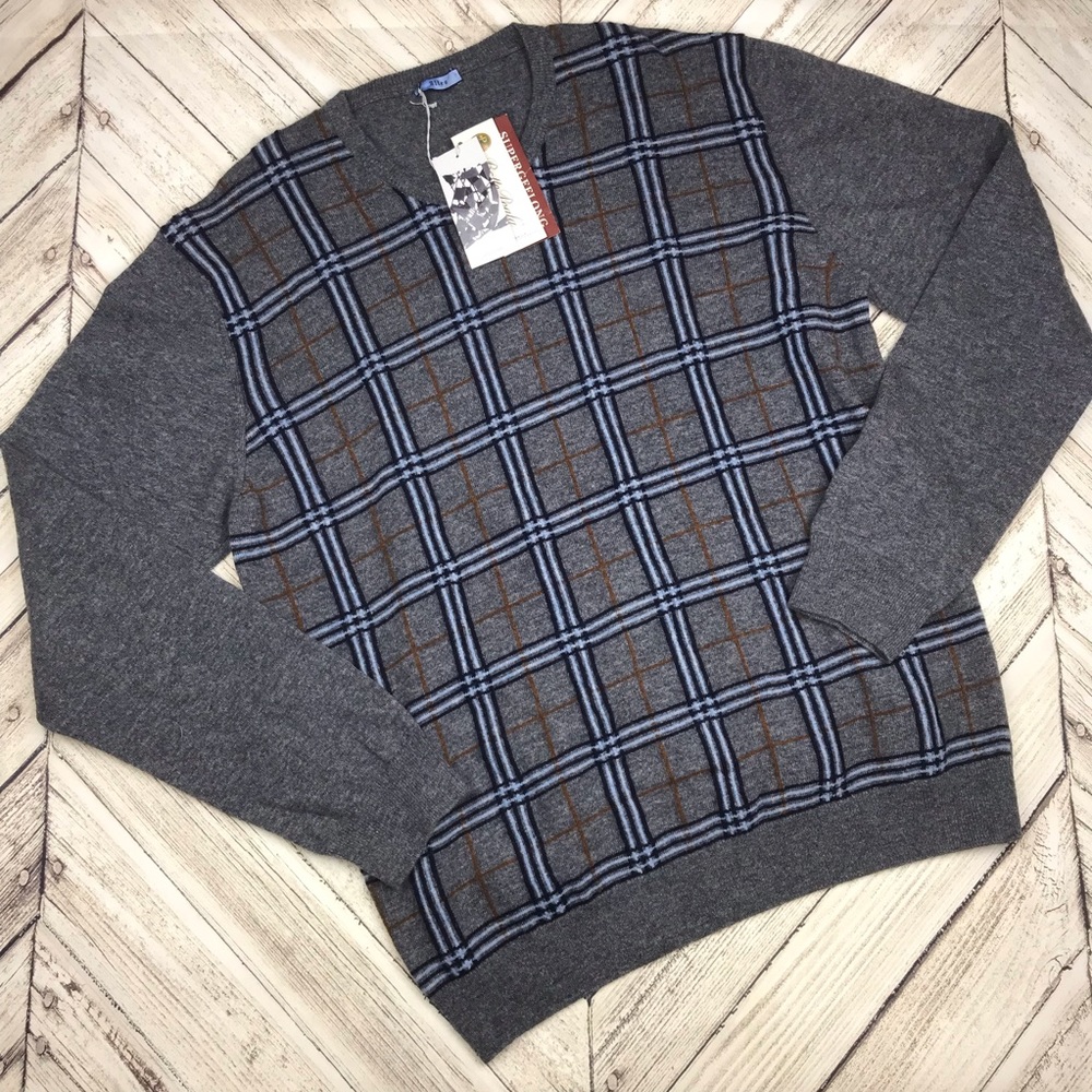 Altea Supergeelong Wool Crew Neck Sweater